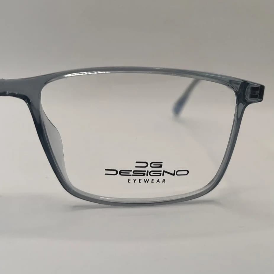 عینک طبی دیزاینو DESIGNO اورجینال مدل DGAM-1376 آبی شفاف — تصویر ۱۰