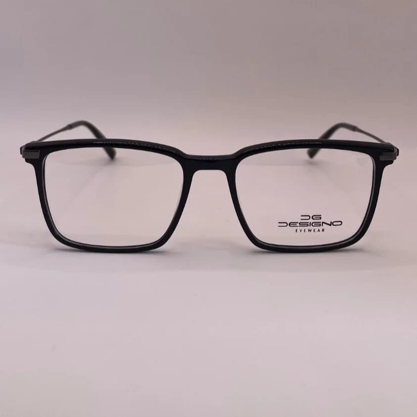 عینک طبی دیزاینو DESIGNO اورجینال مدل DGAMT-1390 مشکی — تصویر ۶