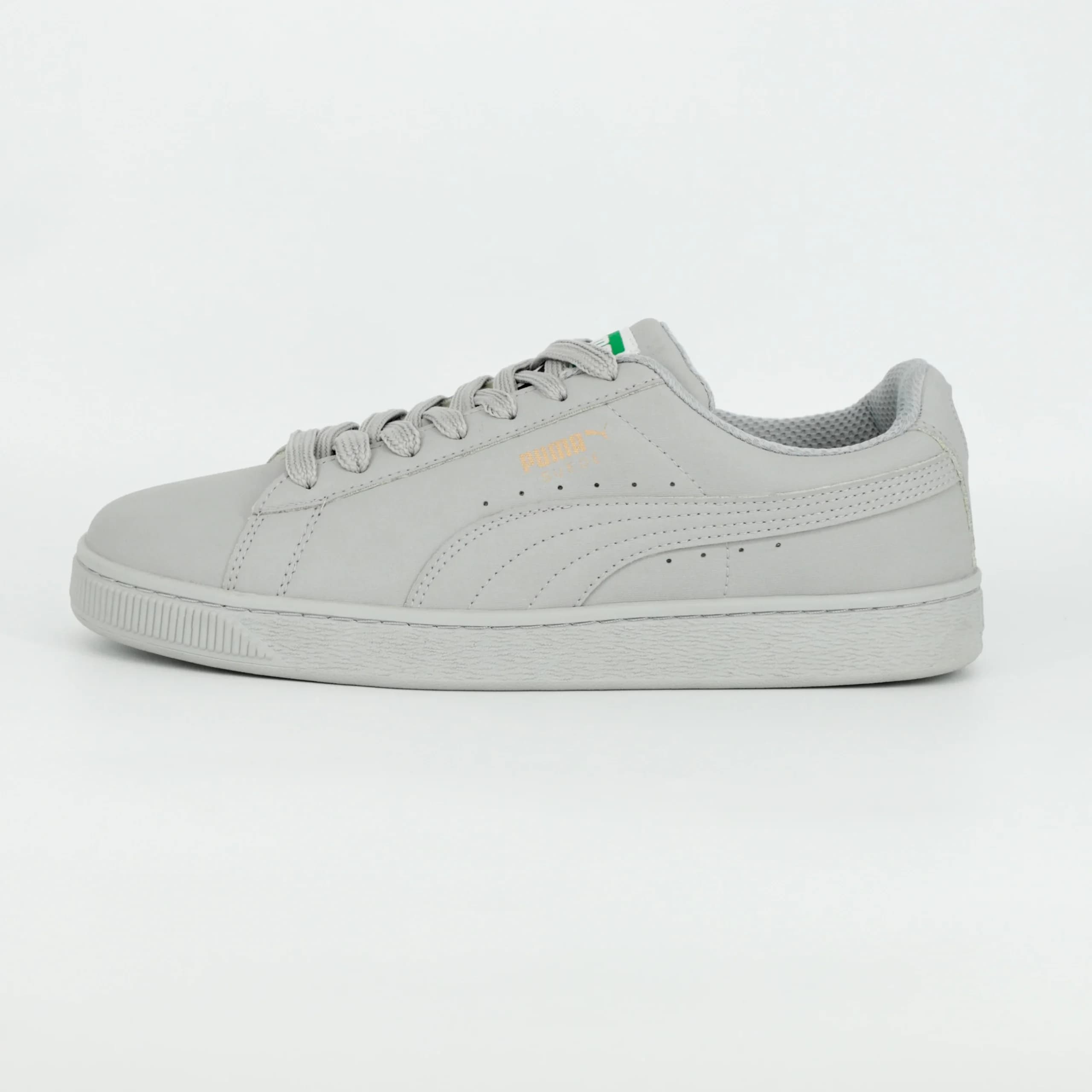 کتونی ونس مردانه پوما سوئد Puma SUEDE رنگ طوسی روشن کد 2042 — تصویر ۸