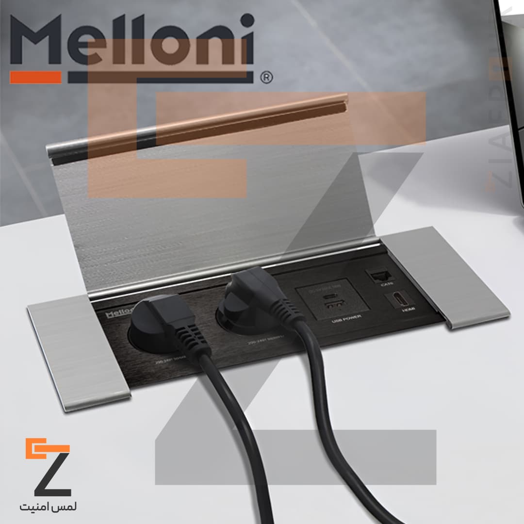 پریز توکار Melloni (کد 10108) — تصویر ۱۰