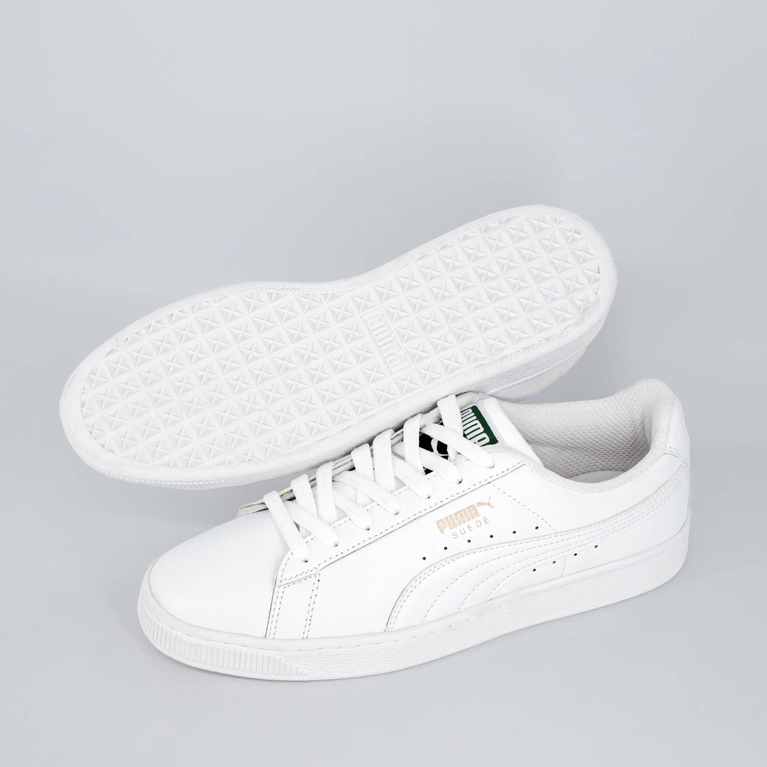 کتونی ونس مردانه پوما سوئد Puma SUEDE رنگ سفید کد 1407 — تصویر ۷