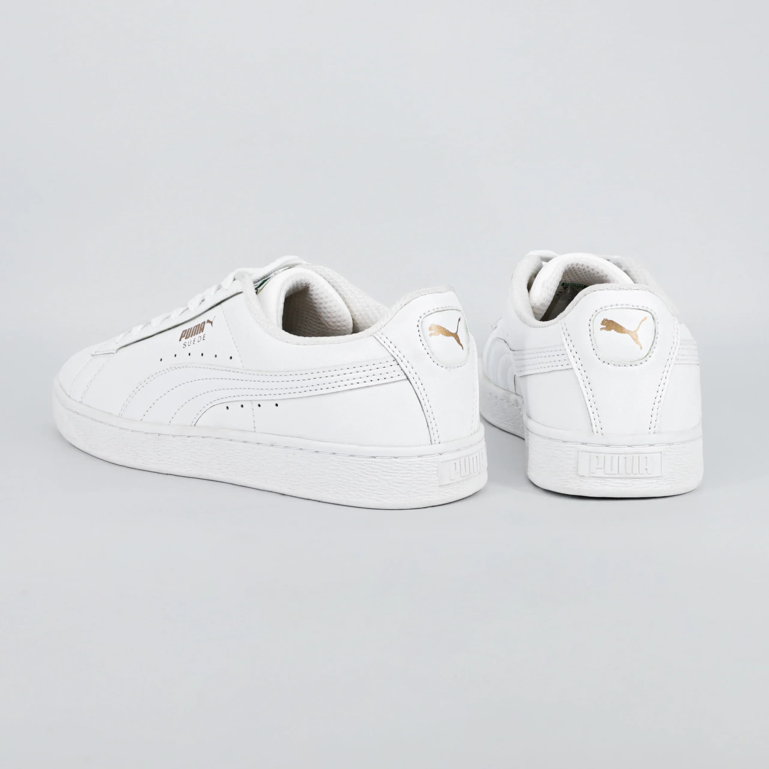 کتونی ونس مردانه پوما سوئد Puma SUEDE رنگ سفید کد 1407 — تصویر ۹