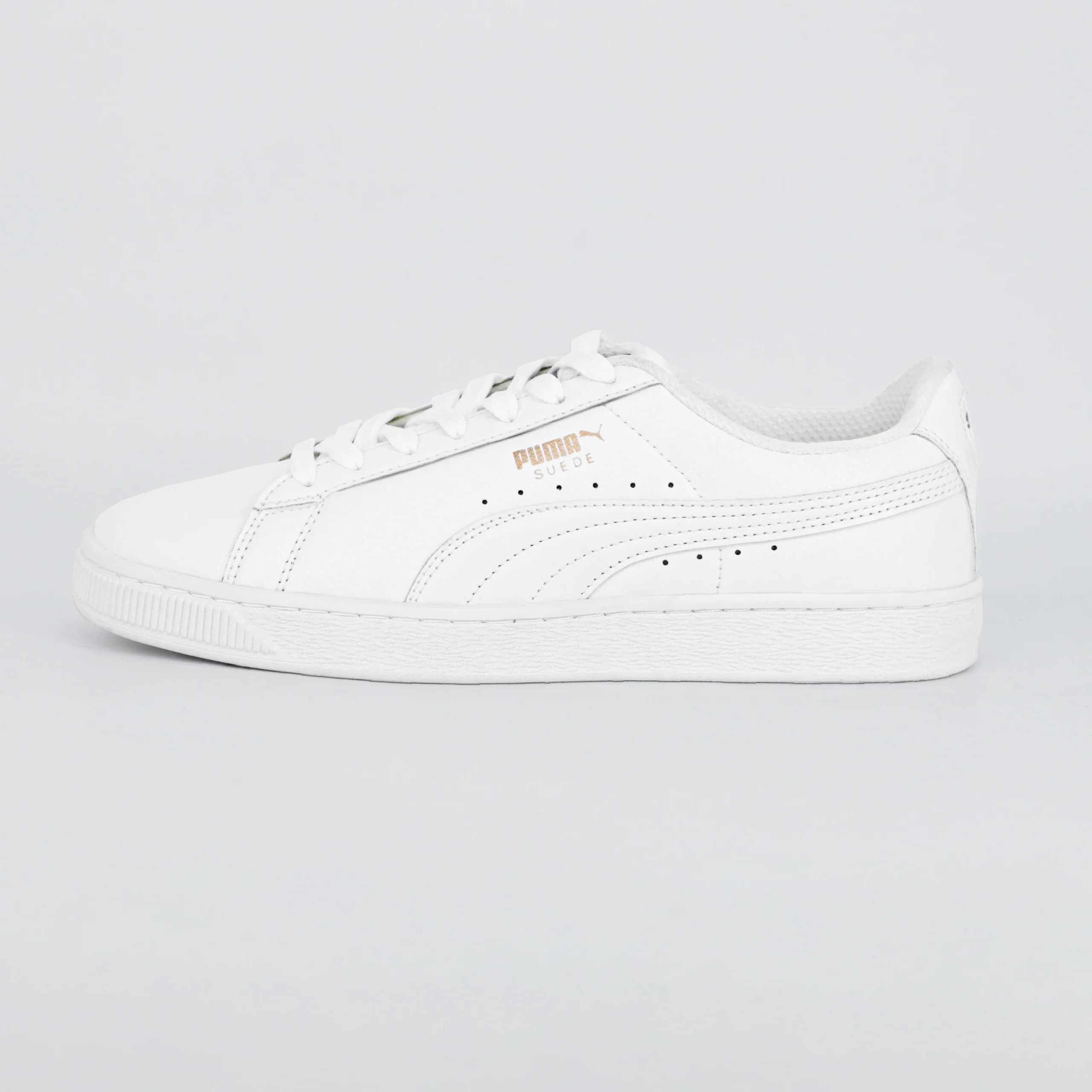 کتونی ونس مردانه پوما سوئد Puma SUEDE رنگ سفید کد 1407 — تصویر ۳