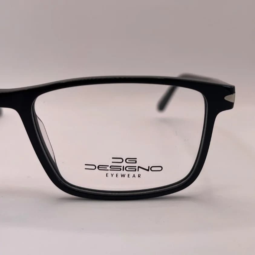 عینک طبی دیزاینو DESIGNO اورجینال مدل DGAM-1440 مشکی — تصویر ۵