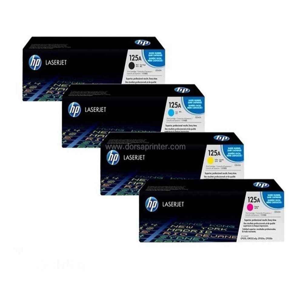 ست کارتریج اچ پی چهار رنگ HP 125A — تصویر ۲