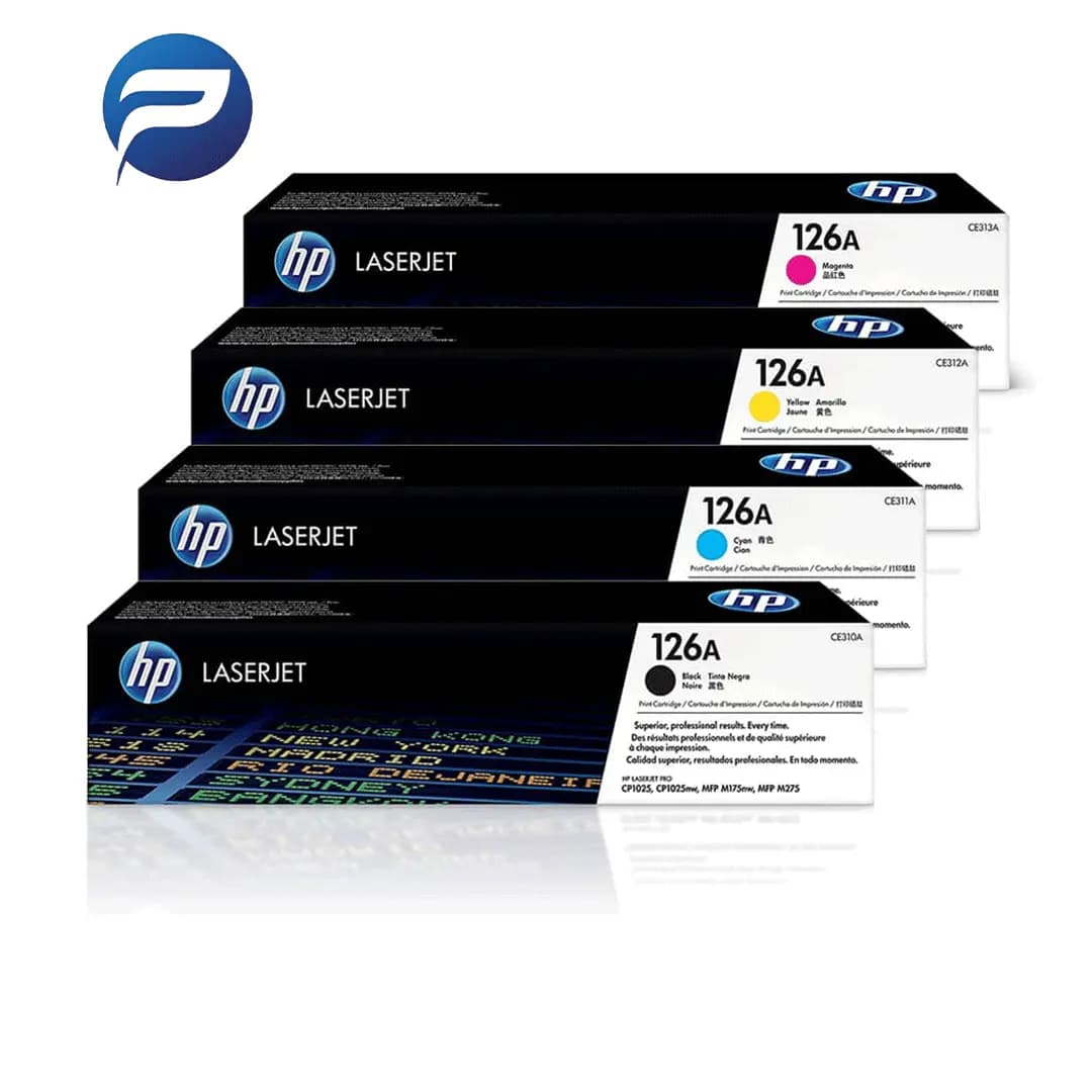 ست کارتریج اچ پی HP 126A چهار رنگ