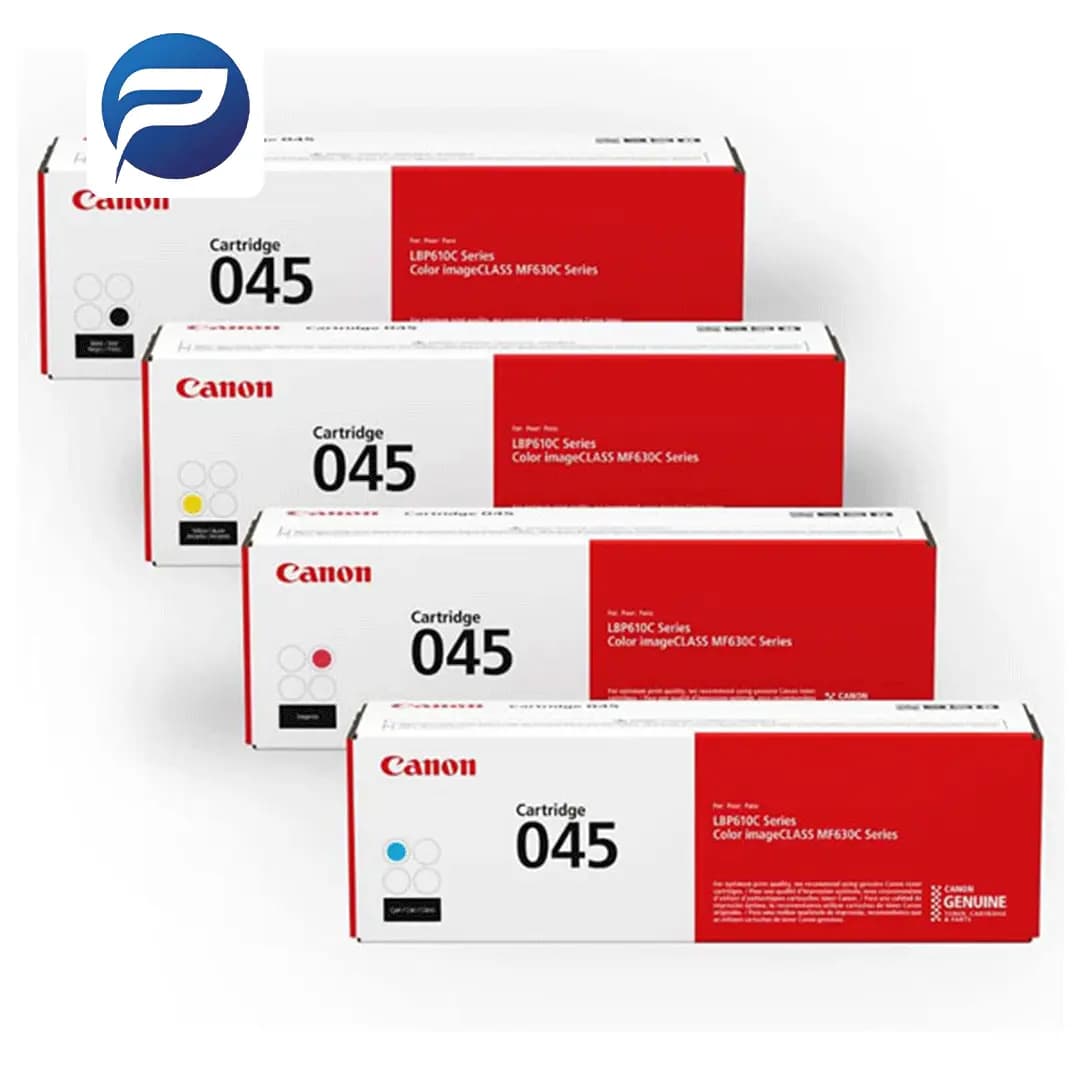 ست چهار رنگ کارتریج تونر لیزری کانن مدل Canon 045 — تصویر ۵