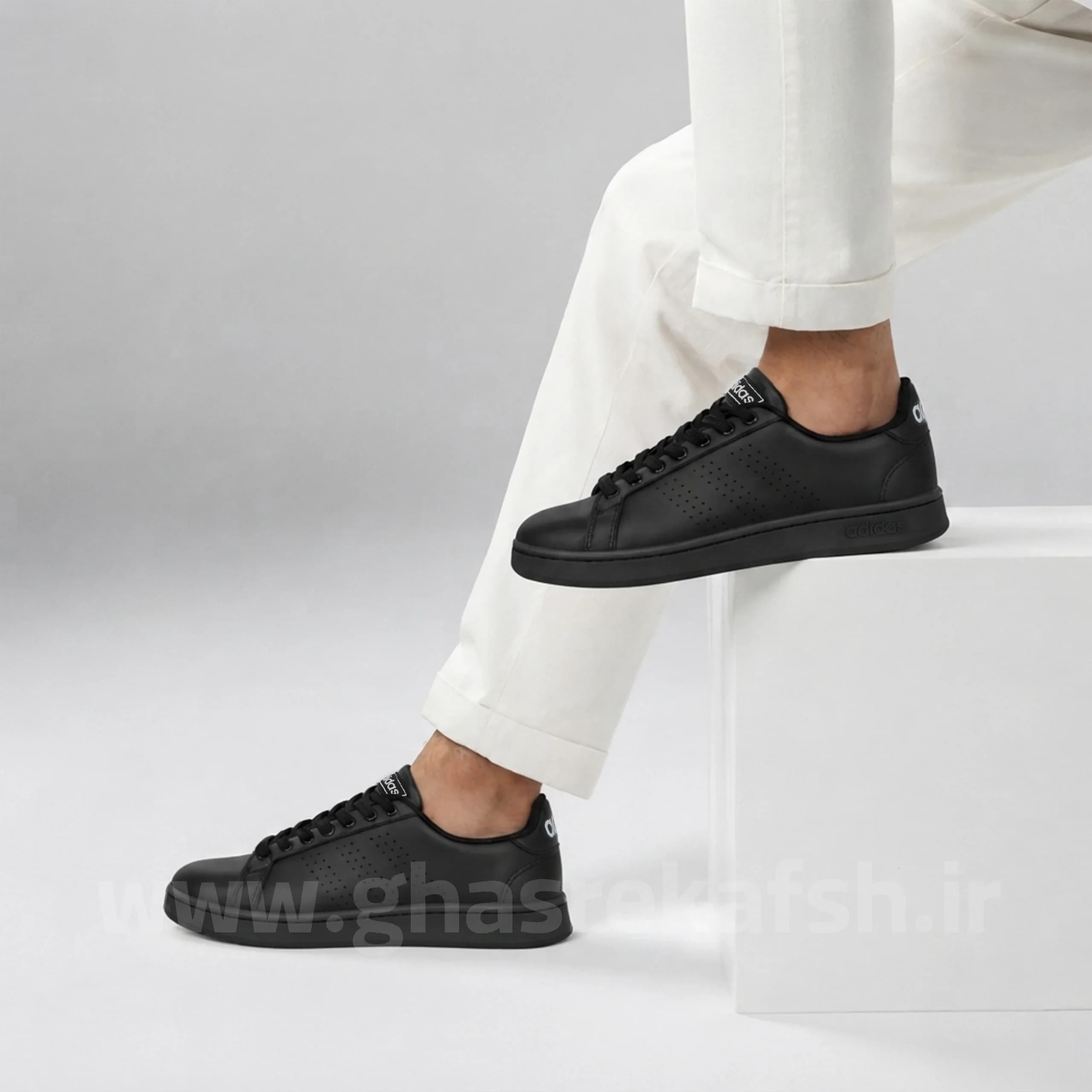 کتونی ونس مردانه آدیداس 2000 adidas رنگ مشکی کد 424 — تصویر ۶
