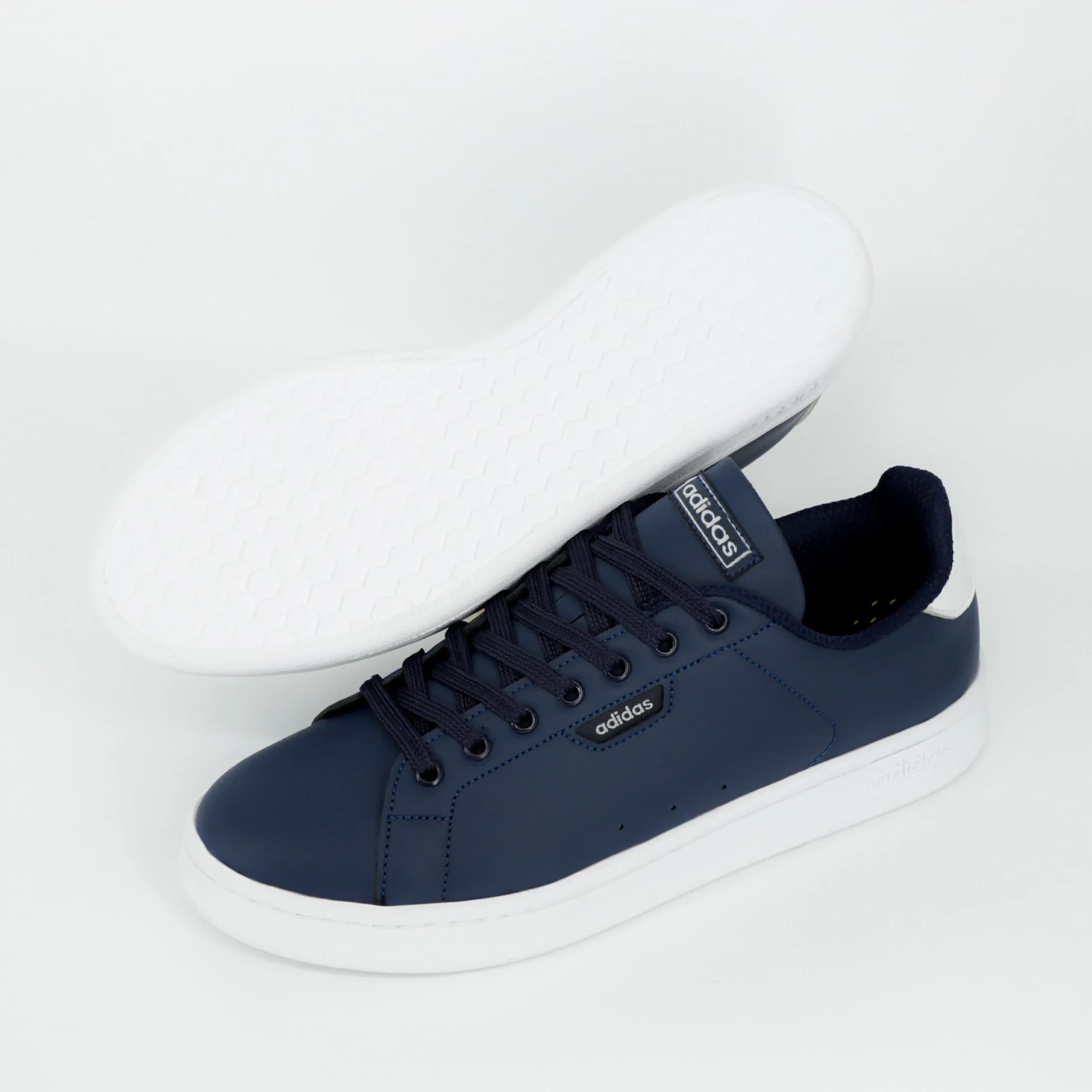 کتونی ونس مردانه آدیداس 2005 adidas رنگ سرمه ای کد 2673 — تصویر ۲