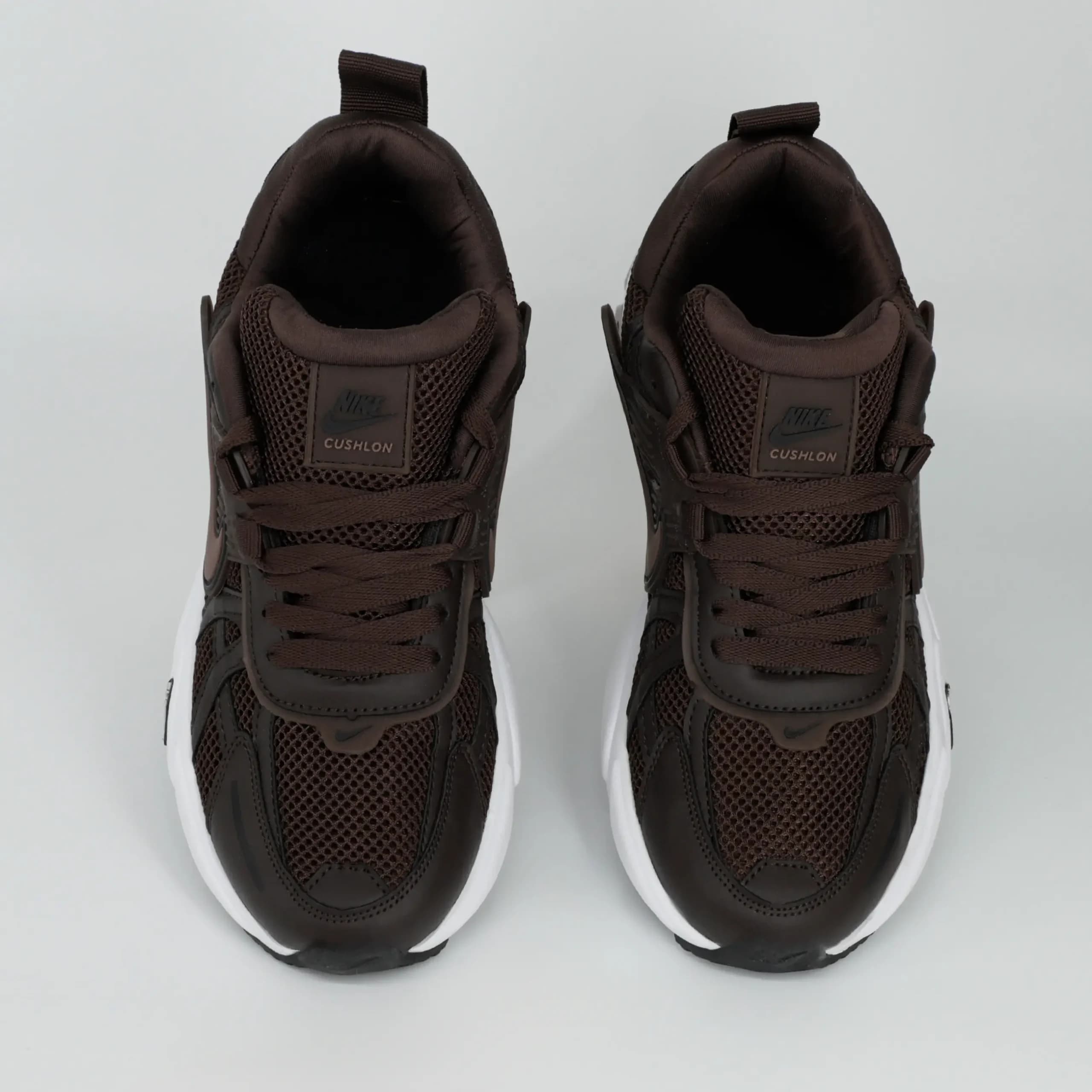 کفش کتونی زنانه نایک وی تو کی nike V2K رنگ قهوه ای کد 2851 — تصویر ۱۰