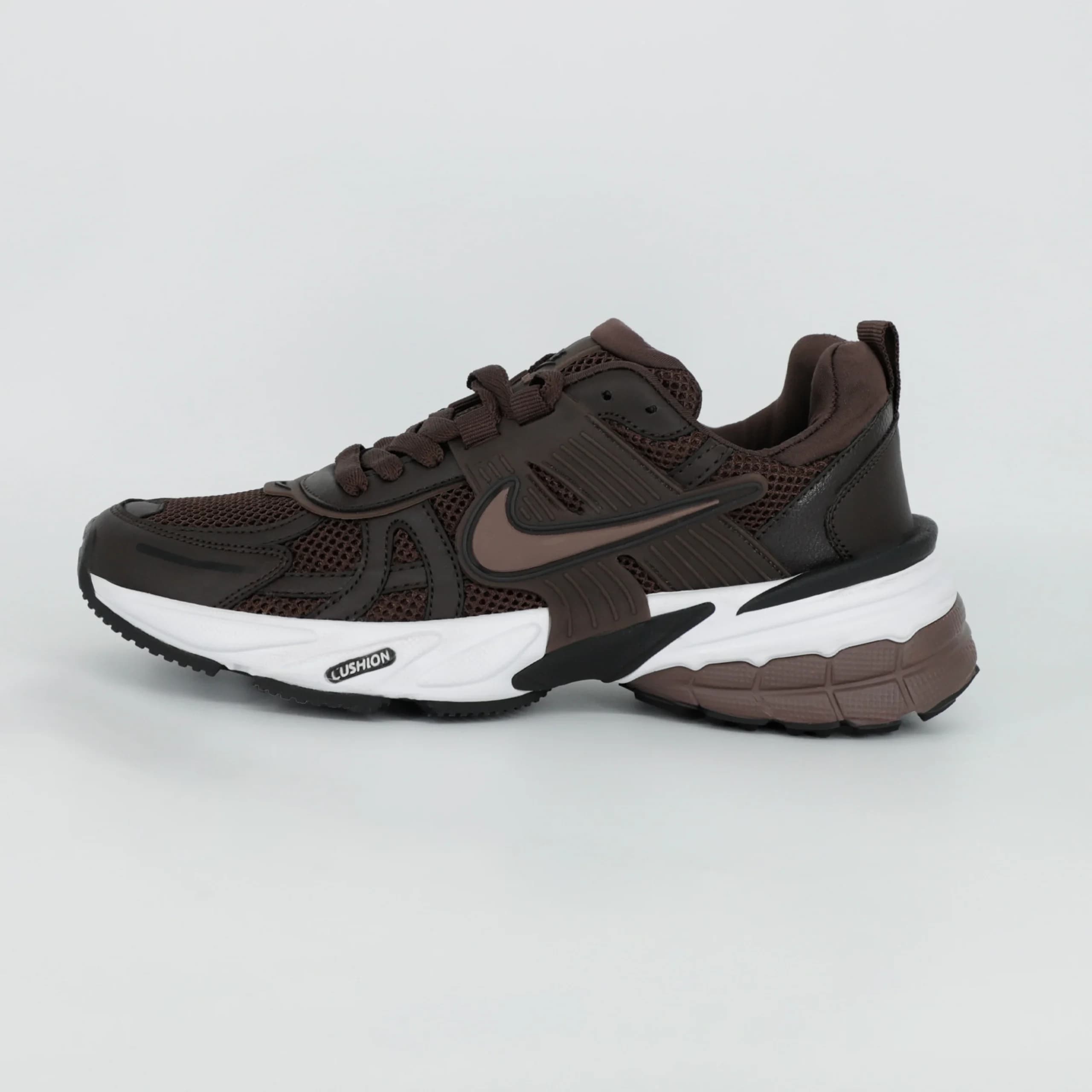 کفش کتونی زنانه نایک وی تو کی nike V2K رنگ قهوه ای کد 2851 — تصویر ۳