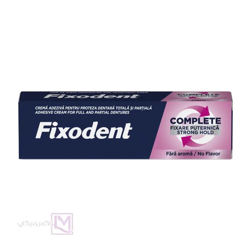 چسب دندان مصنوعی فیکسودنت Fixodent Complete — تصویر ۳
