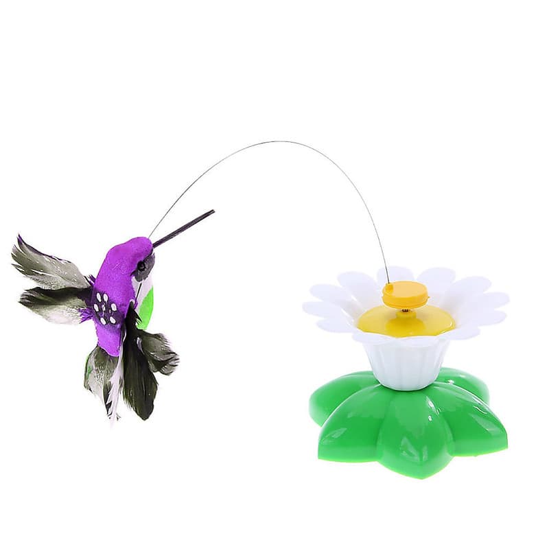 اسباب بازی الکتریکی گربه مدل Rotating Butterfly Bird — تصویر ۹