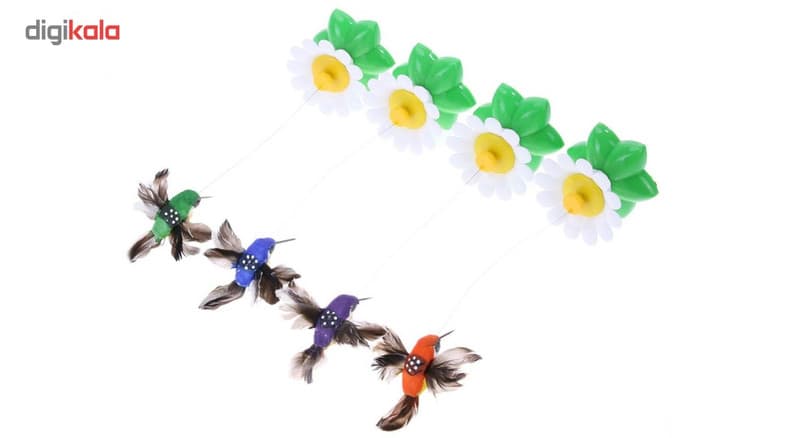 اسباب بازی الکتریکی گربه مدل Rotating Butterfly Bird — تصویر ۱۲