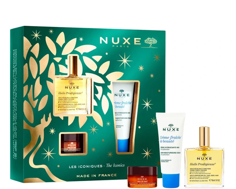 ست هدیه مراقبت چهره و بدن نوکس(NUXE) مدل Face & Body Iconics Gift Set — تصویر ۴