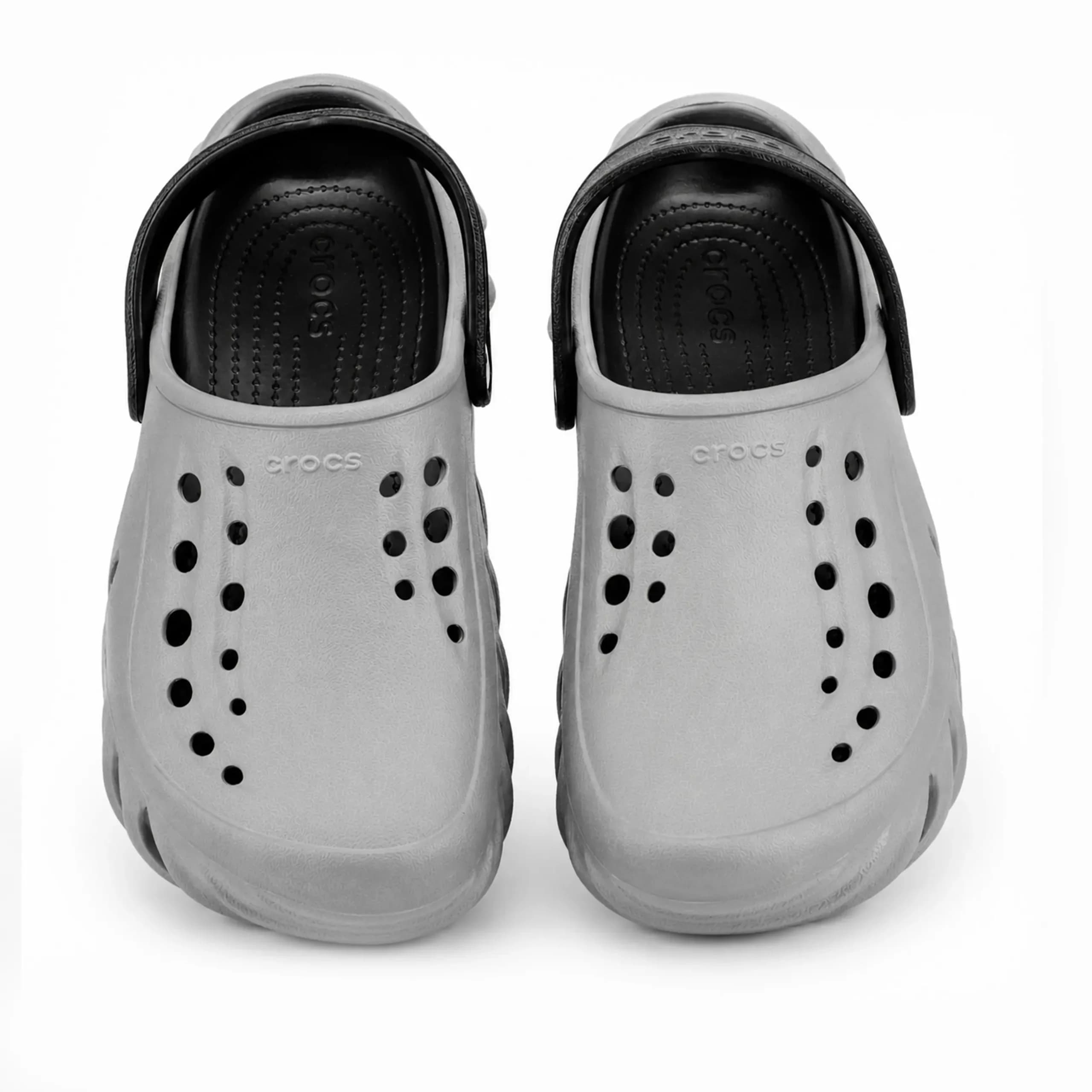 کراکس دمپایی مردانه تاپ crocs top رنگ طوسی کد 2794 — تصویر ۳