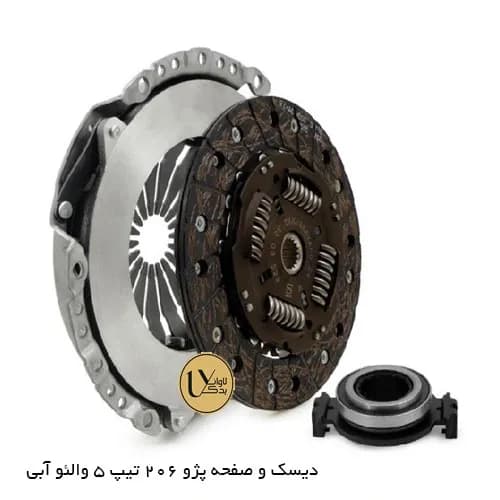 دیسک و صفحه پژو206 تیپ5-والئو آبیPHC — تصویر ۳