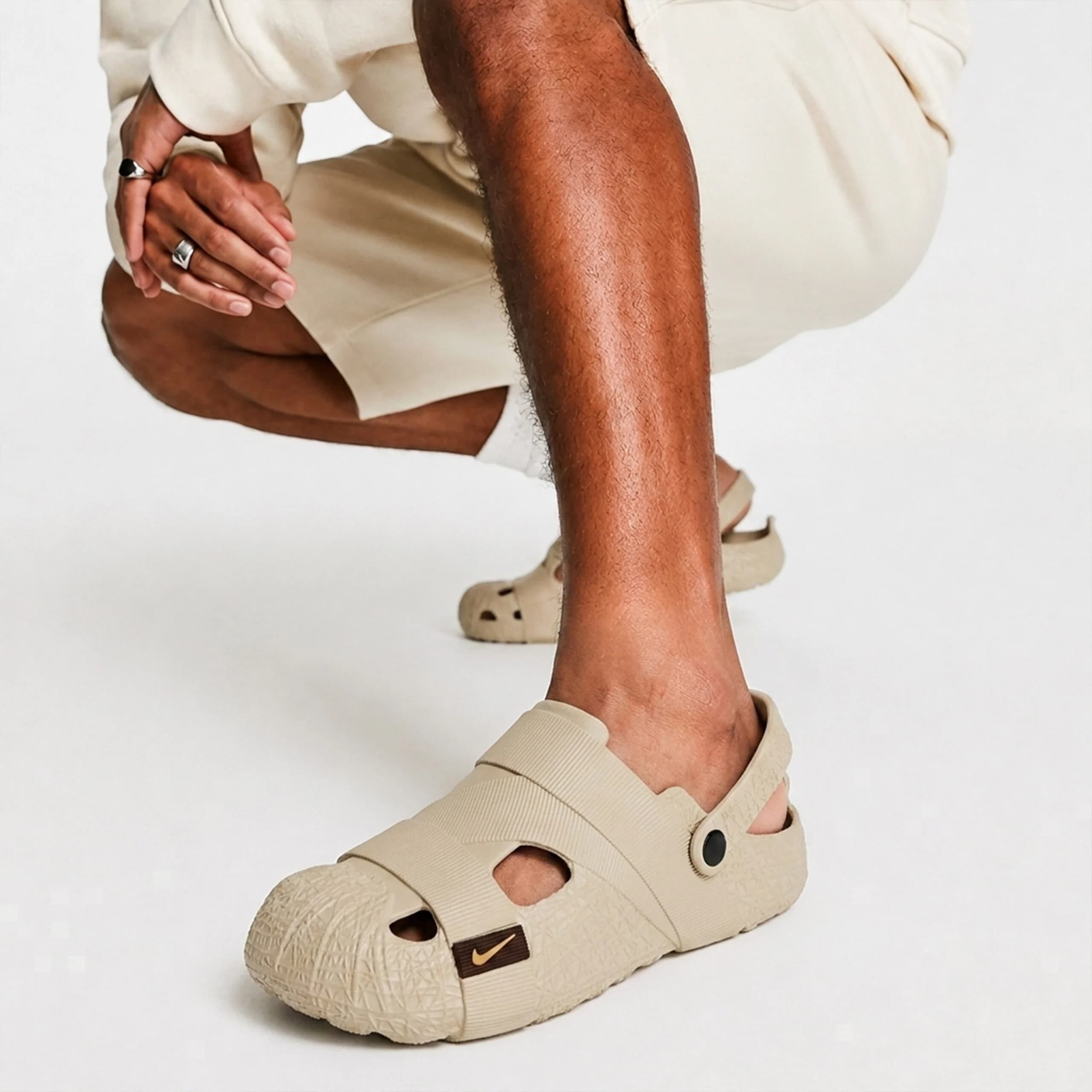 کراکس دمپایی مردانه نایک crocs nike رنگ مشکی کد 1496