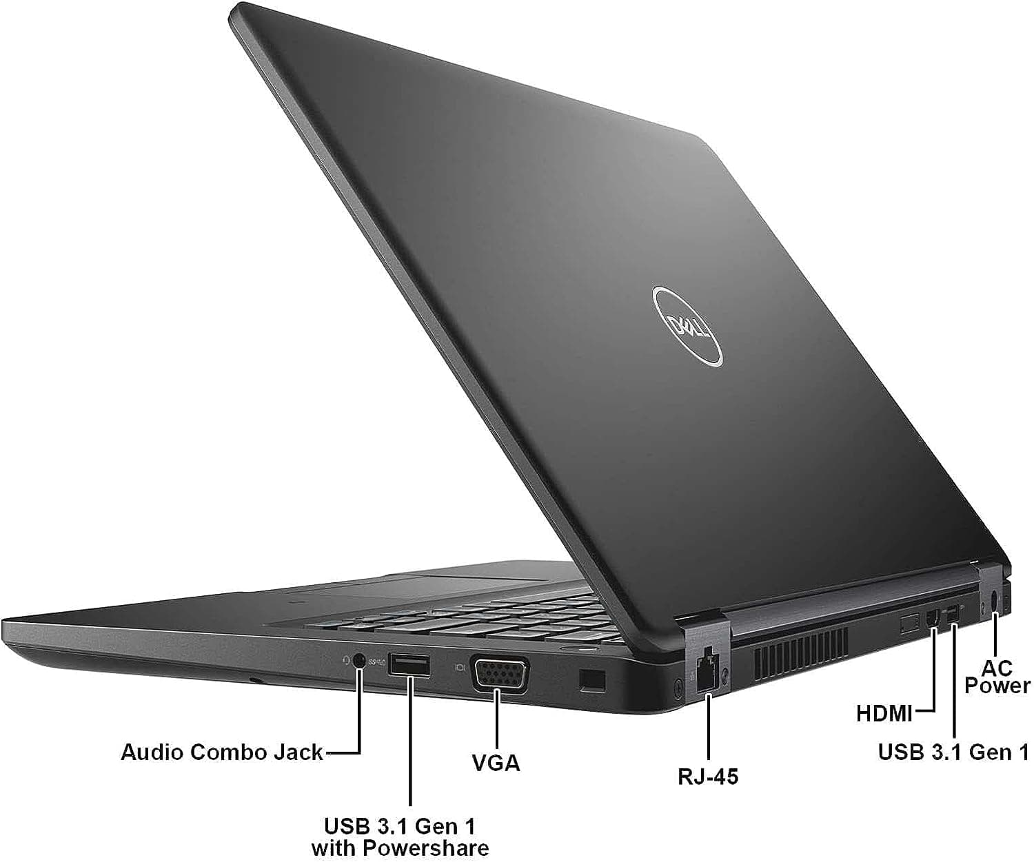 لپ تاپ اِستوک Dell Latitude 5490\\ram8\hard256ssd\پردازنده i5 — تصویر ۳
