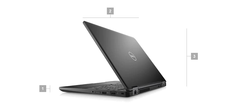 لپ تاپ اِستوک core i5\Dell 5590\نسل هشت\ram8\hard256ssd\ — تصویر ۴