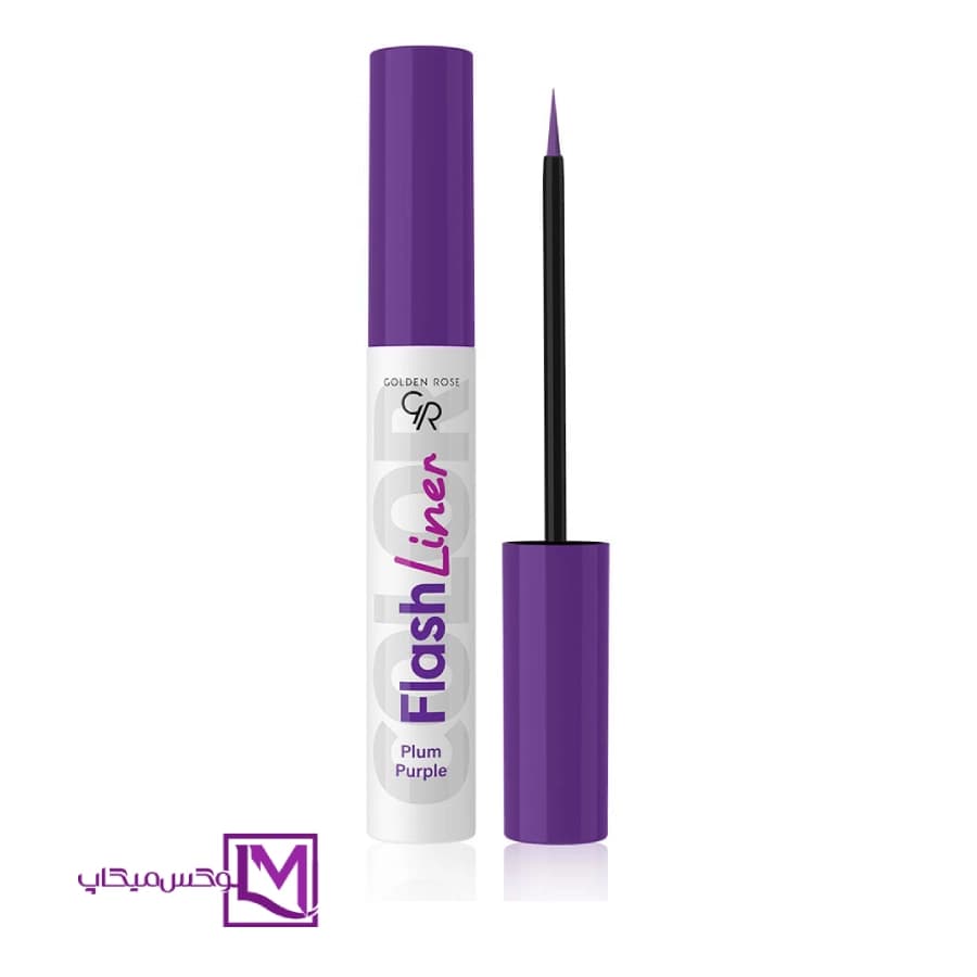 خط چشم رنگی گلدن رزplum purple — تصویر ۲