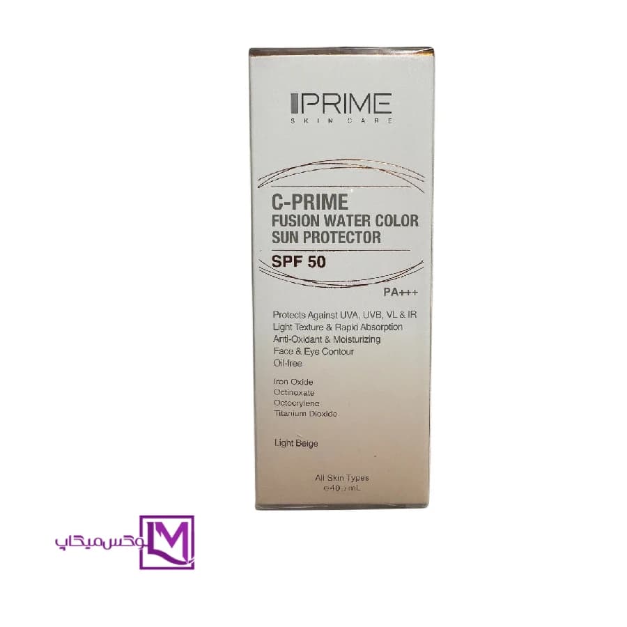 فلوئید ضد آفتاب پریم SPF50 مدل فیوژن واتر C-PRIME — تصویر ۲