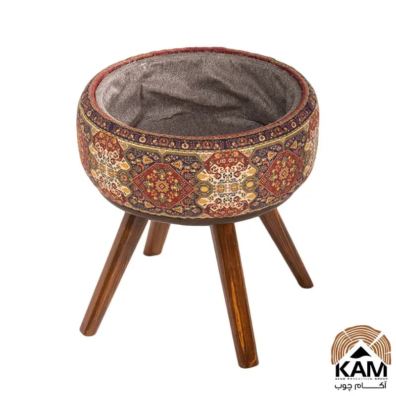 میز عسلی نقش آکام چوب طرح ترکمن — تصویر ۱۰