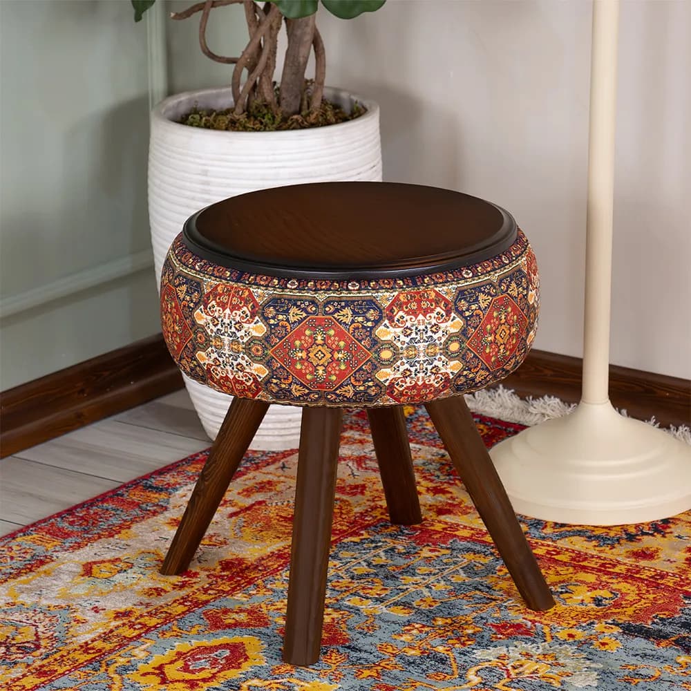 میز عسلی نگار آکام چوب طرح ترکمن — تصویر ۱۲