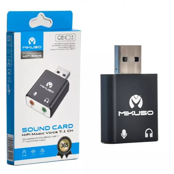 کارت صدا USB میکاسو مدل ADT-S006