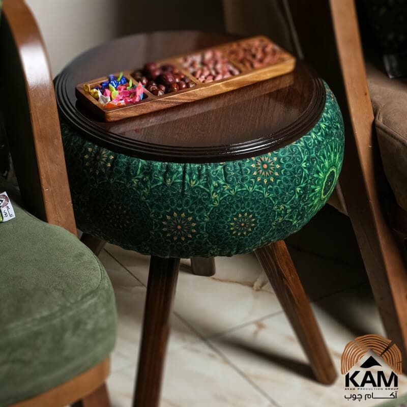 میز عسلی نگار آکام چوب طرح لاهیجان — تصویر ۱۱