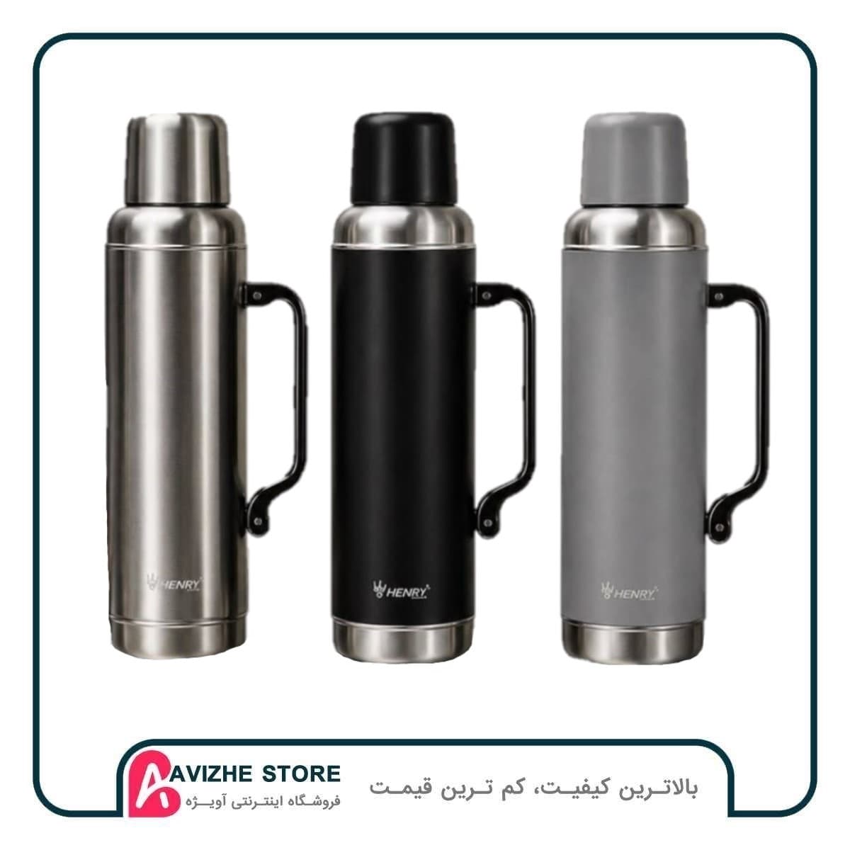 فلاسک استیل 1 لیتری هنری کد 5057 — تصویر ۹