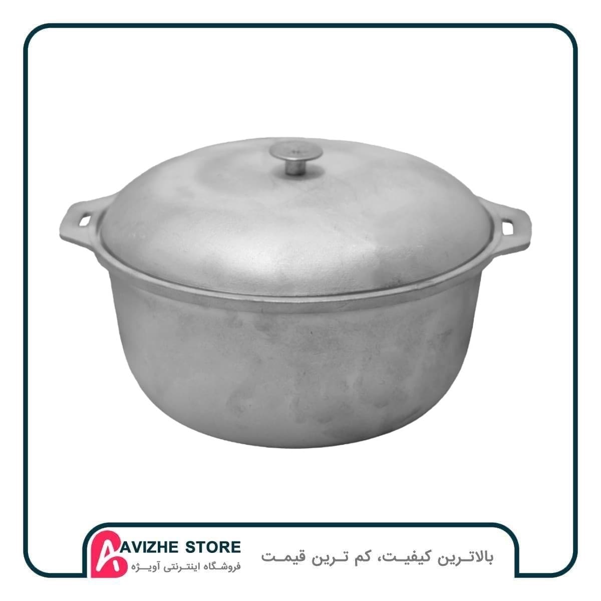 قابلمه چدنی روسی قطر 30 سانت — تصویر ۴