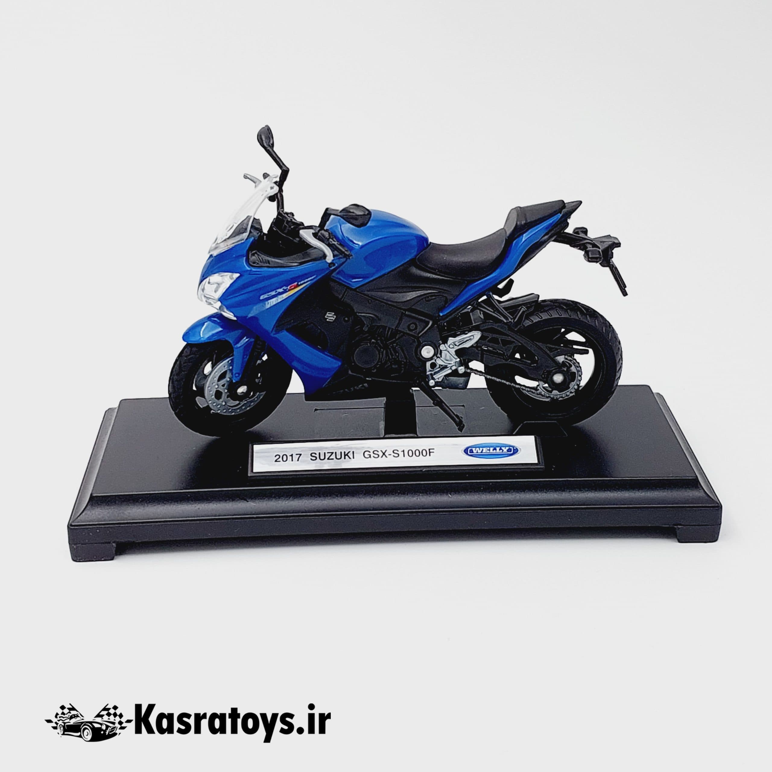ماکت فلزی موتور سوزوکی SUZUKI 2017 ویلی