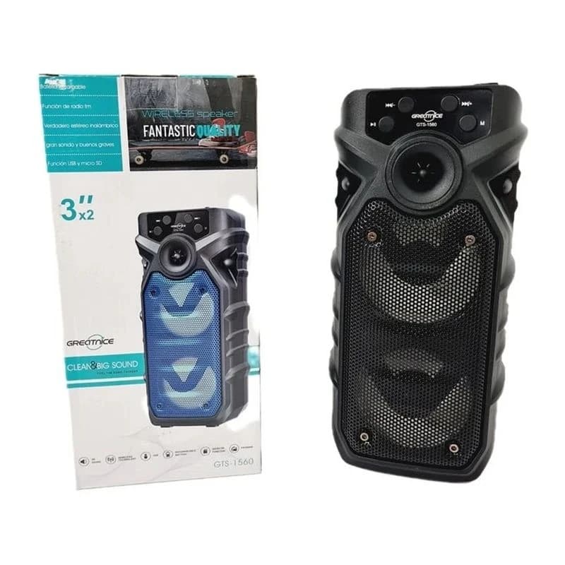 اسپیکر شارژی مدل gts 1560 — تصویر ۴