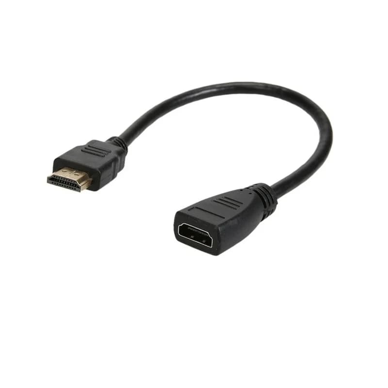 کابل افزایش طول HDMI مدل H-2 طول0.22 متر - مشکی
