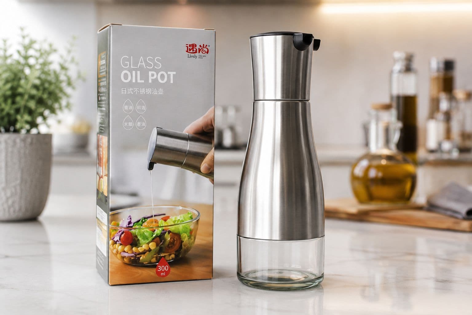 روغن ریز شیشه ای 300 میل
