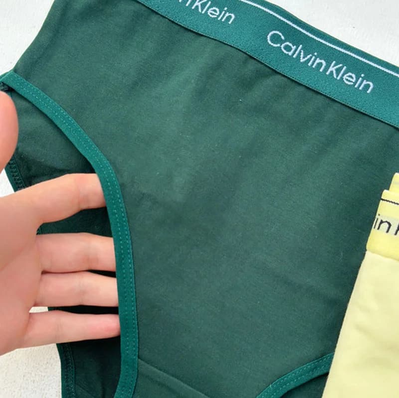 شورت زنانه اسلیپ نخ پنبه کلوین کلین Calvin Klein — تصویر ۳