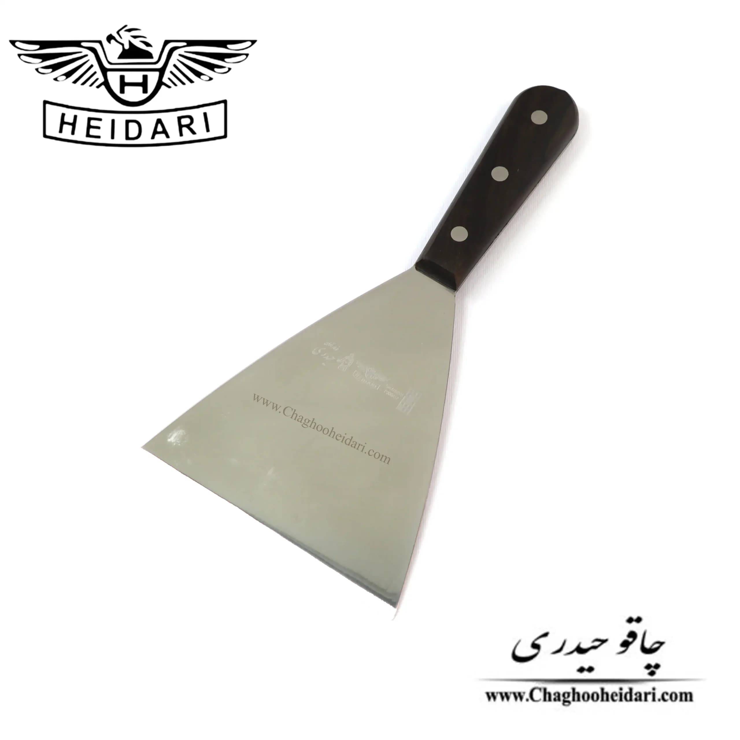 کاردک آشپزی حیدری سایز B12 چوب آفریقا — تصویر ۱۰