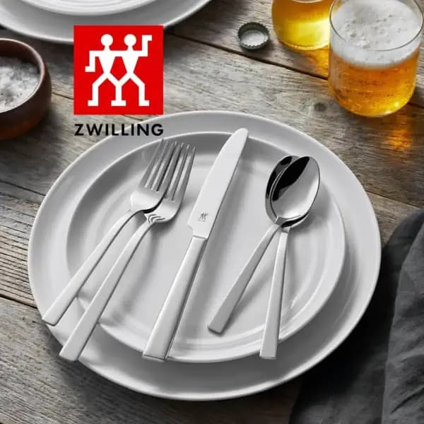 سرویس 68 پارچه قاشق و چنگال زولینگ آلمان مدل KING FLATWARE — تصویر ۳