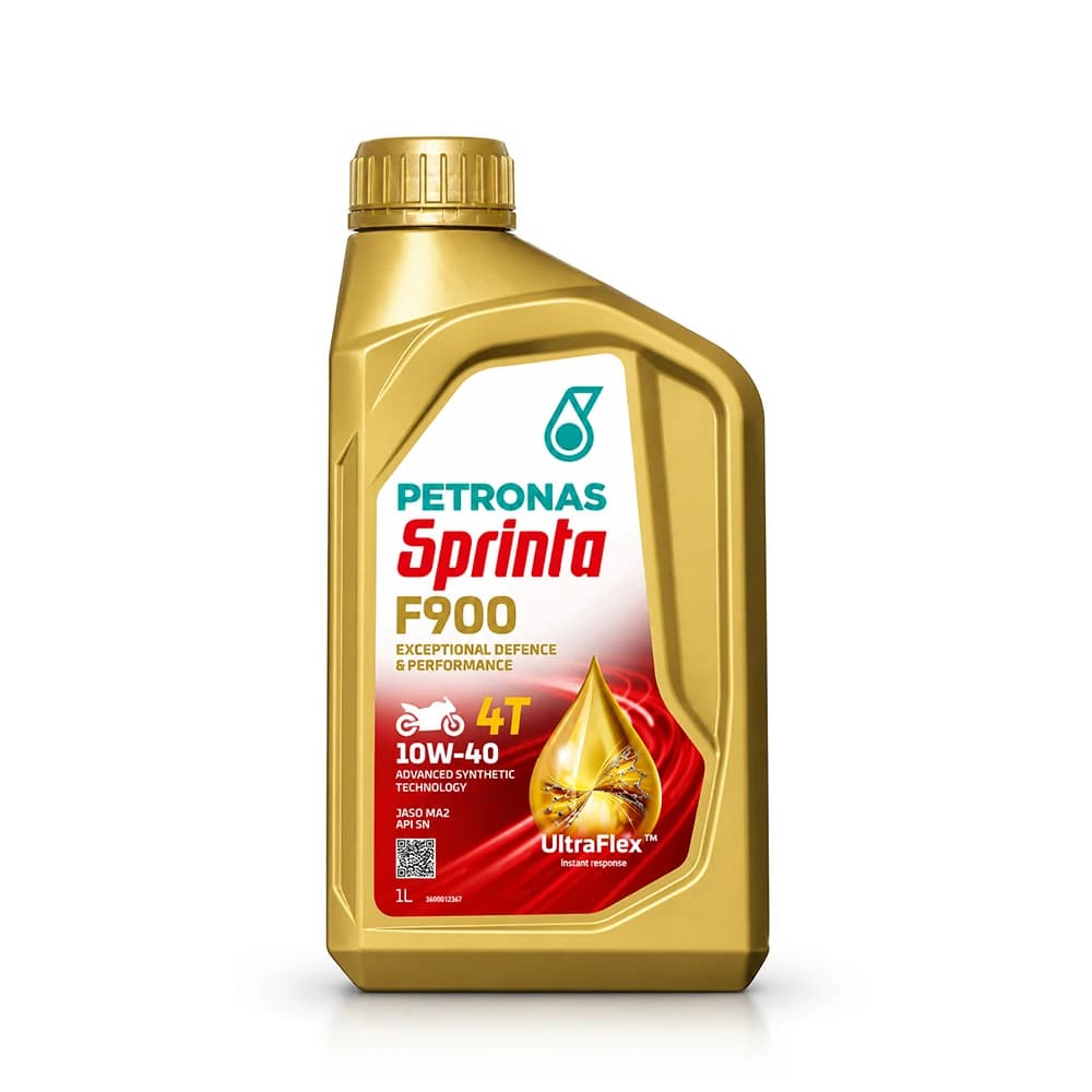 روغن موتور سیکلت پتروناس 10W-40 SN Sprinta F900 (1 لیتری) — تصویر ۳