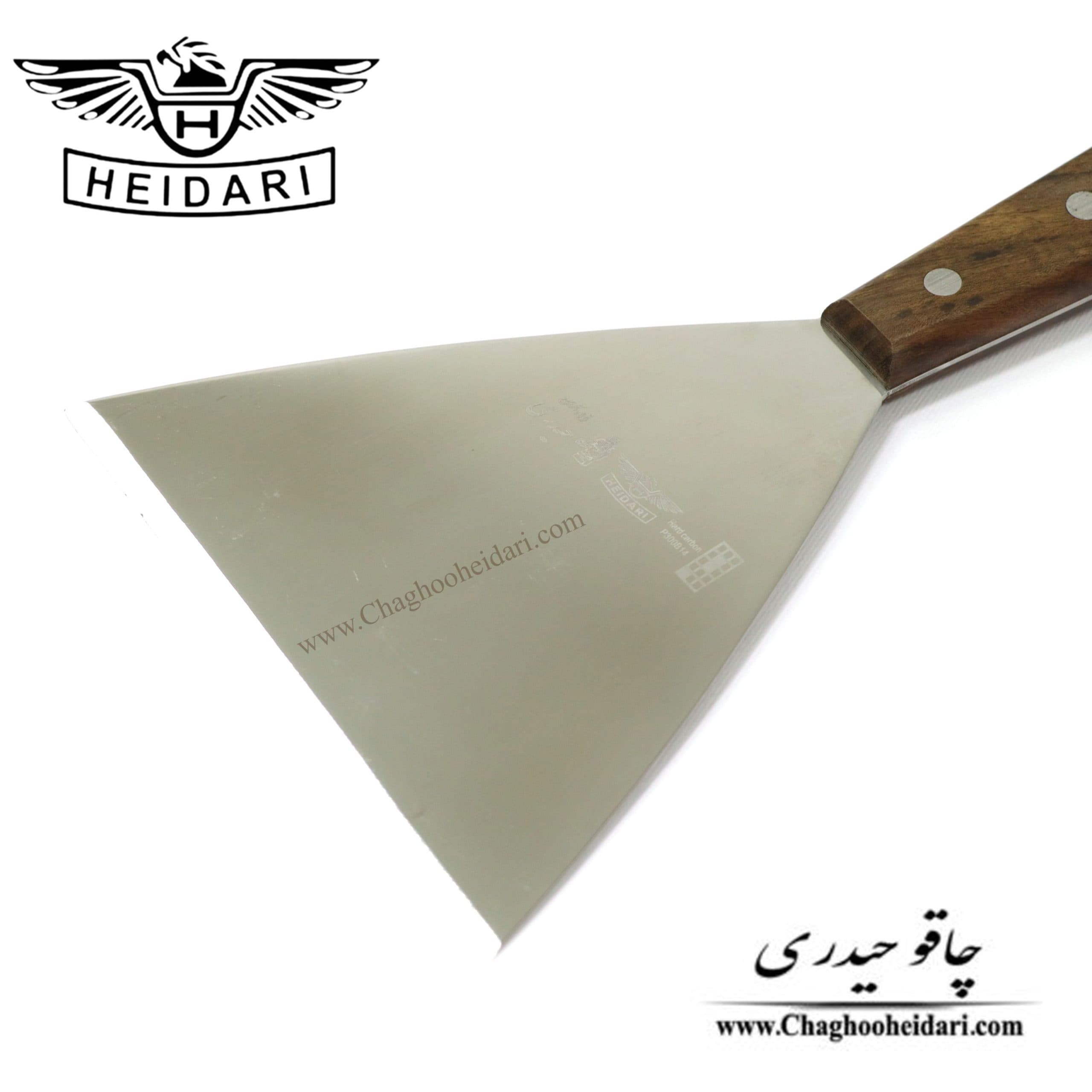 کاردک آشپزی حیدری سایز B14 چوب آفریقا — تصویر ۷
