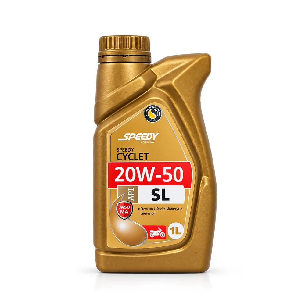 روغن موتور سیکلت اسپیدی 20W-50 SL MA (1 لیتری) — تصویر ۲
