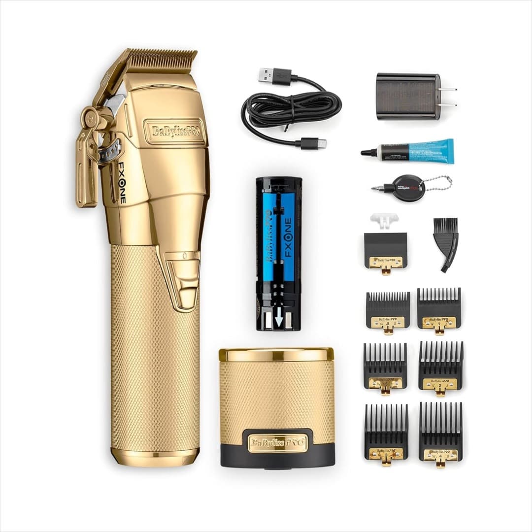 ماشین اصلاح سر حرفه‌ای طلایی BaBylissPRO FXONE FX899GE — تصویر ۴