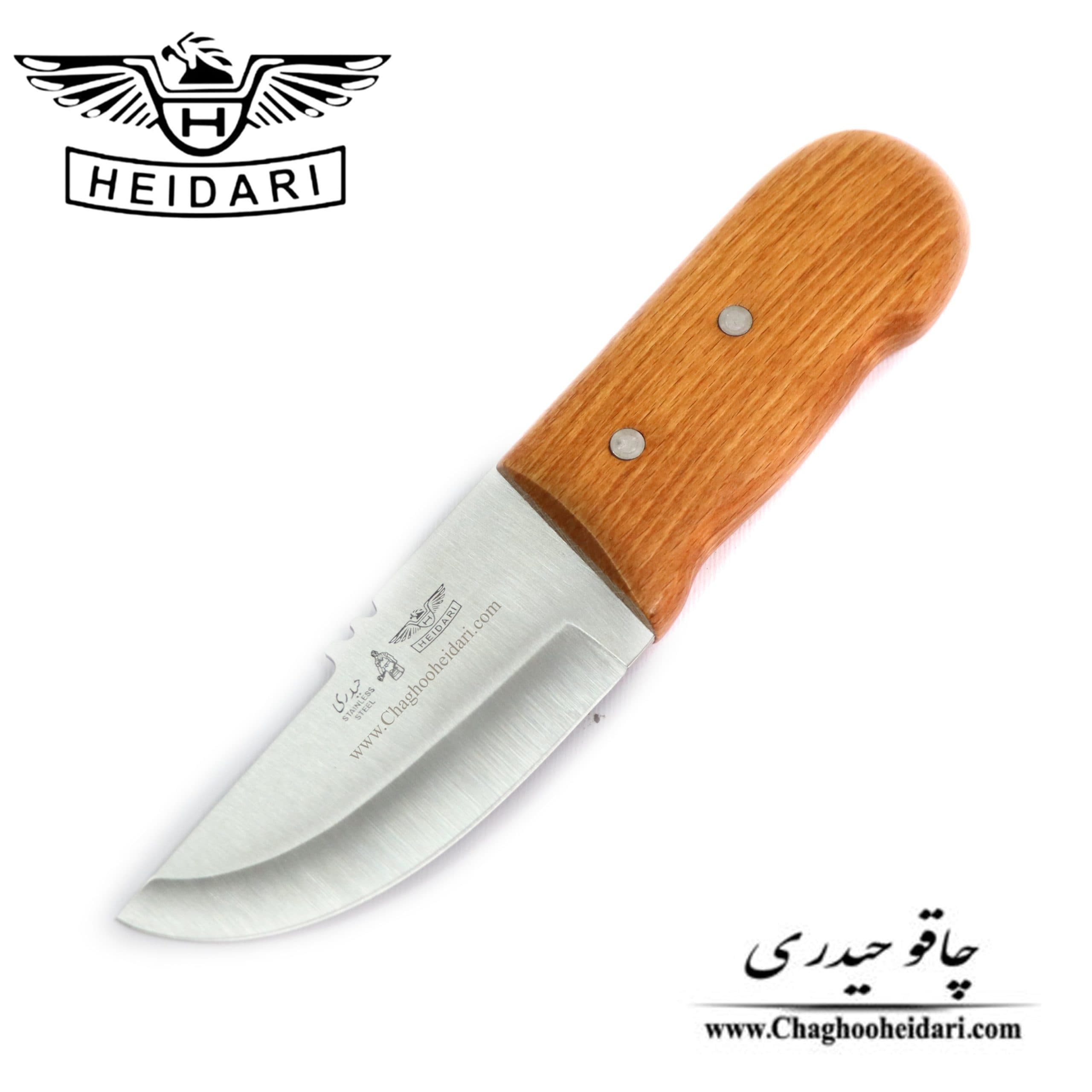 چاقو تیزی حیدری دسته چوب — تصویر ۶