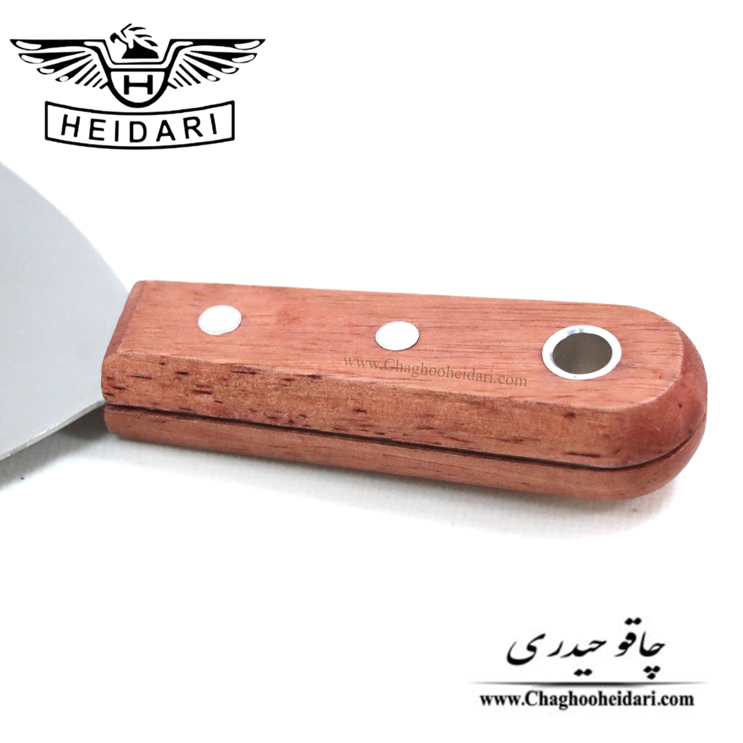 کاردک آشپزی دسته چوب وارداتی — تصویر ۳