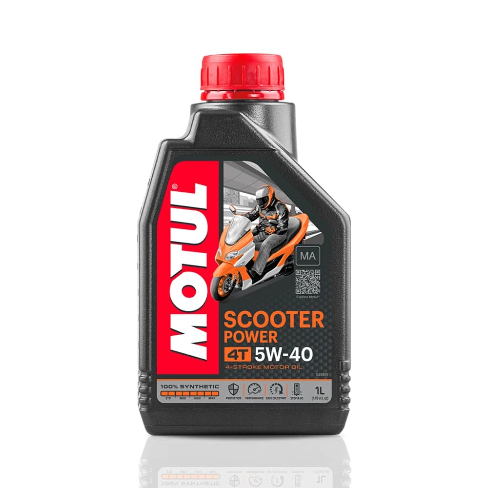روغن موتور اسکوتر موتول SP 5W-40 MA (1 لیتری) — تصویر ۲