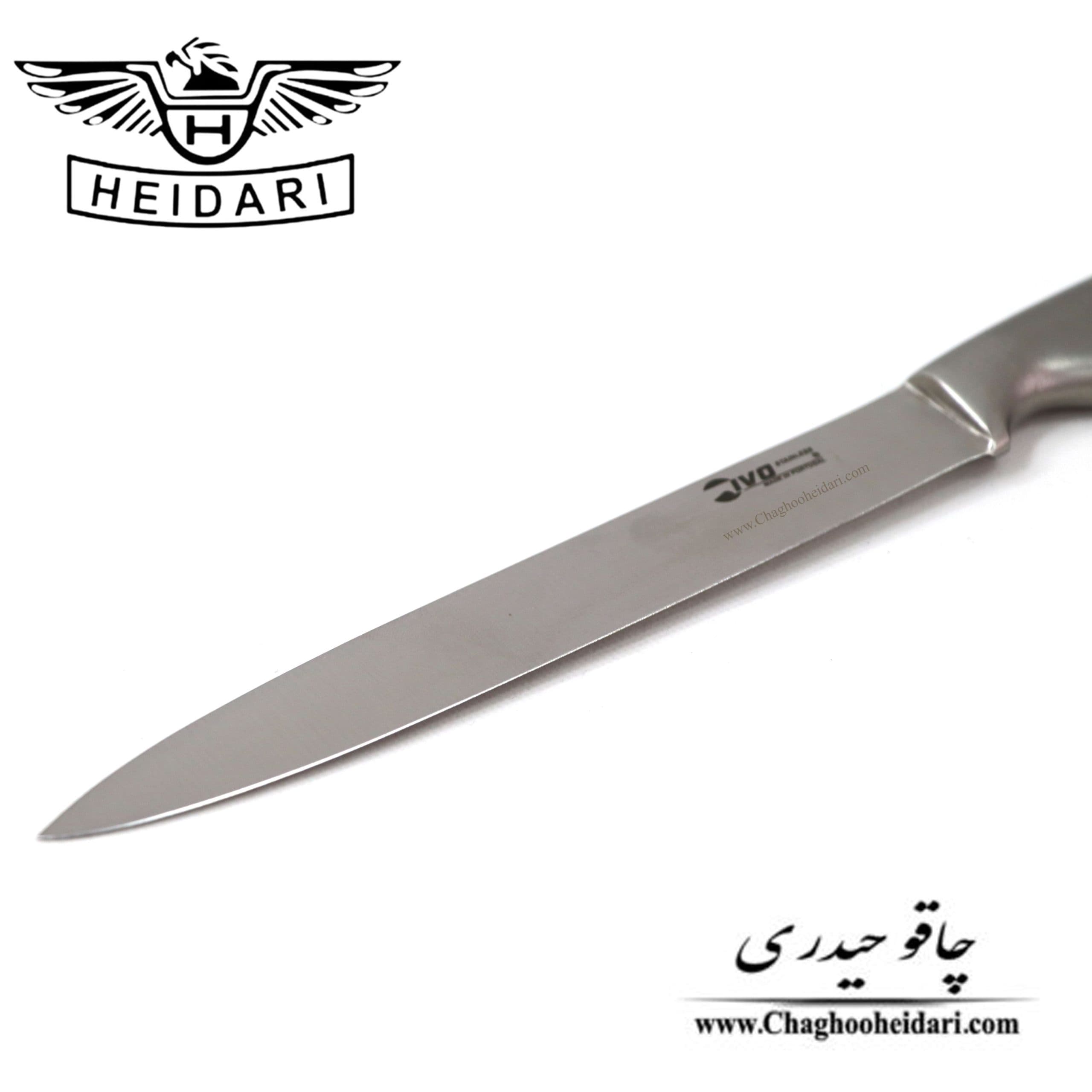 چاقو راسته ivo تمام استیل اصلی — تصویر ۸