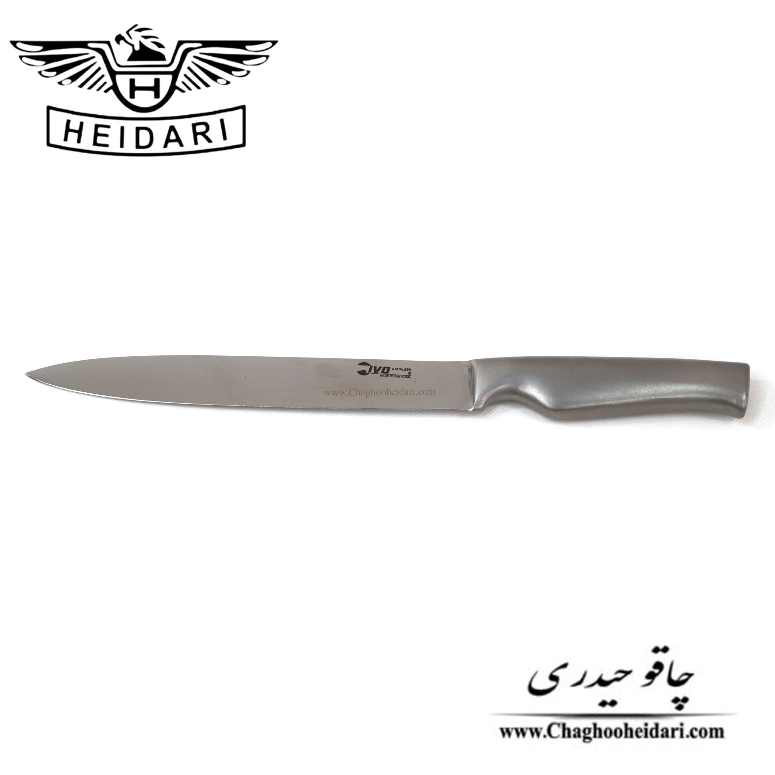 چاقو راسته ivo تمام استیل اصلی — تصویر ۶
