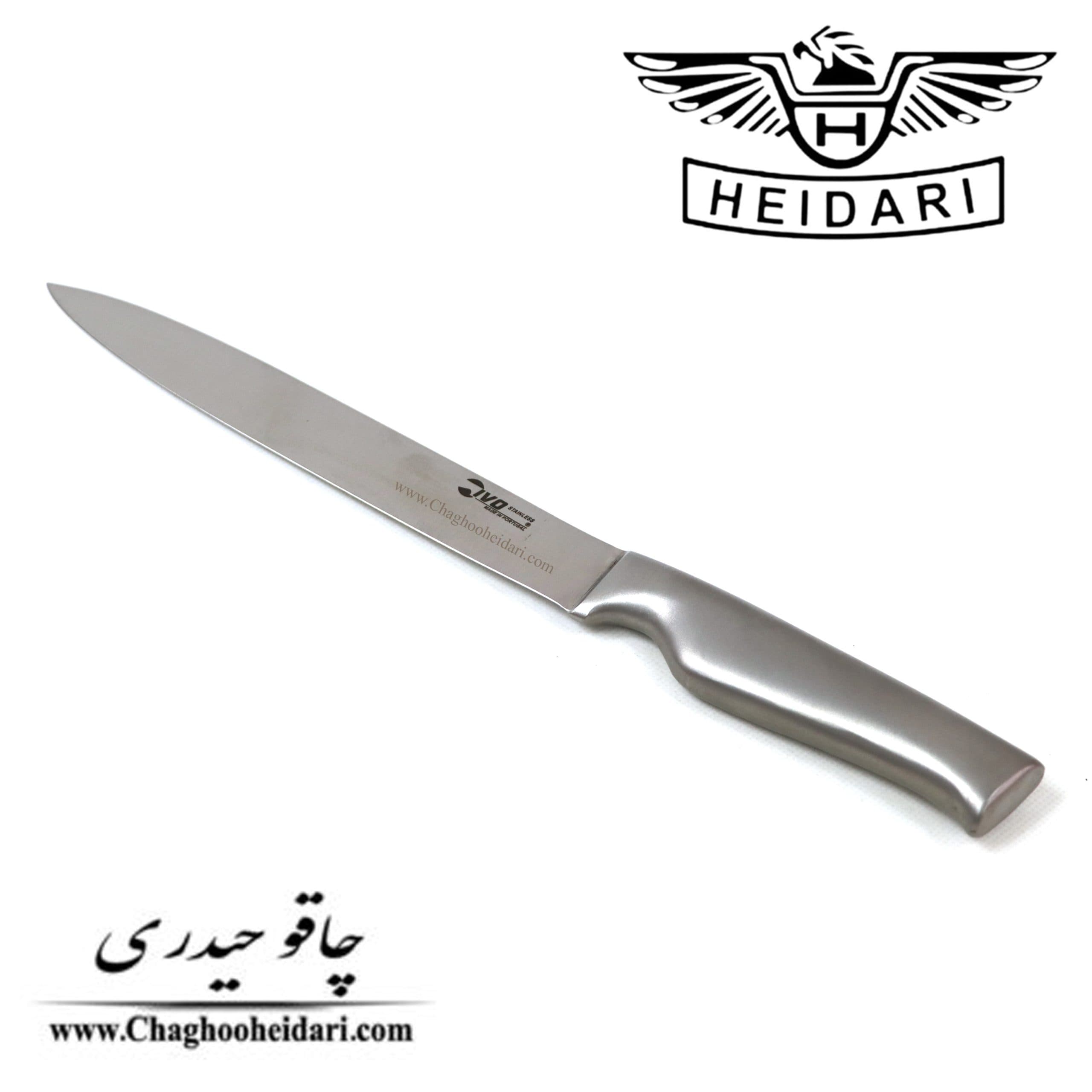 چاقو راسته ivo تمام استیل اصلی — تصویر ۵
