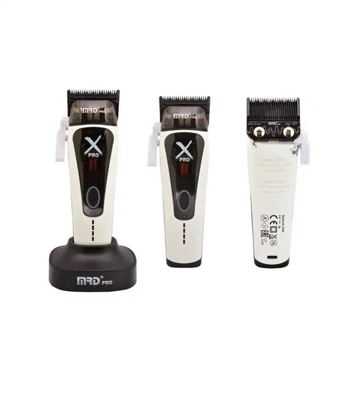 ماشین اصلاح حرفه‌ای MRD PRO HC-999C white | موتور Vector و تیغه 440C — تصویر ۷